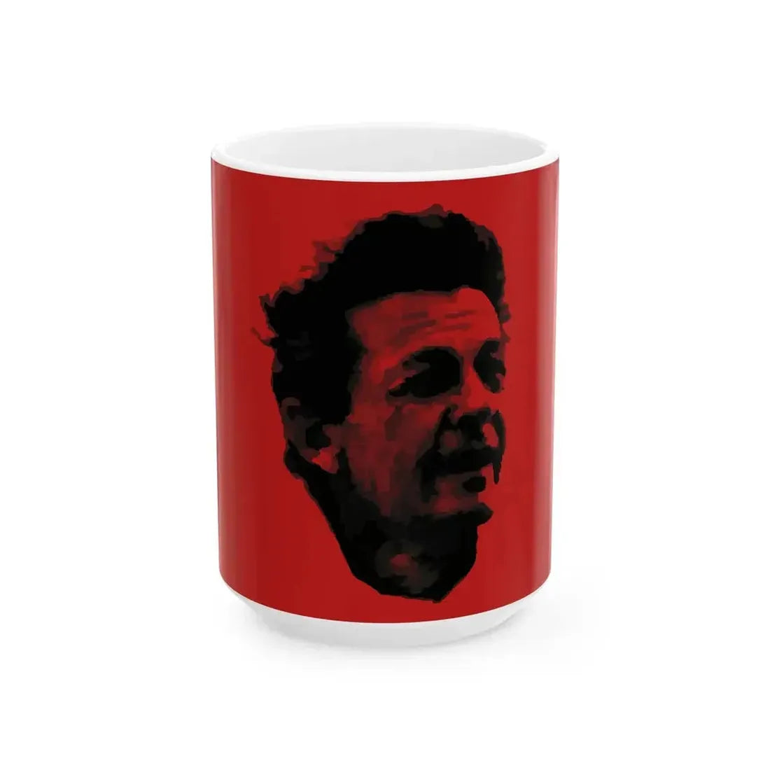 Enrico Berlinguer flag 2 (Italy) White Coffee Mug 15oz - Go Mug Yourself