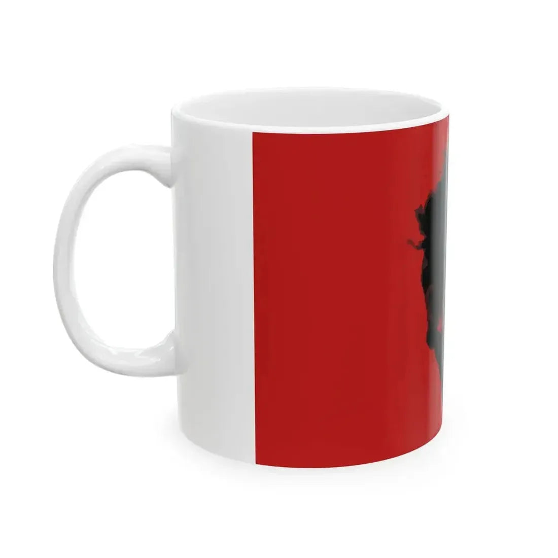 Enrico Berlinguer flag 2 (Italy) White Coffee Mug - Go Mug Yourself