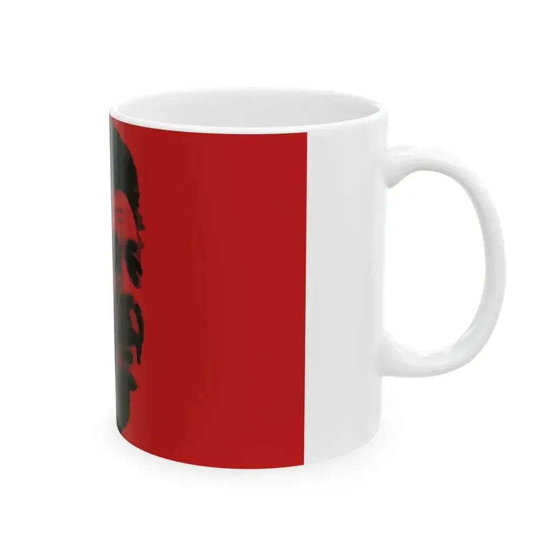 Enrico Berlinguer flag 2 (Italy) White Coffee Mug - Go Mug Yourself