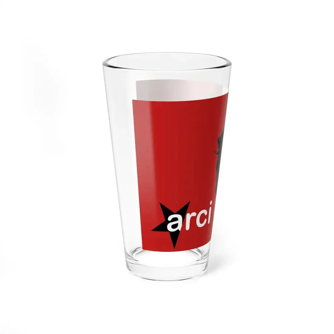 Enrico Berlinguer flag (Italy) Pint Glass 16oz - Go Mug Yourself