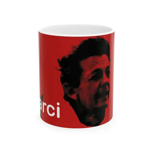 Enrico Berlinguer flag (Italy) White Coffee Mug 11oz - Go Mug Yourself