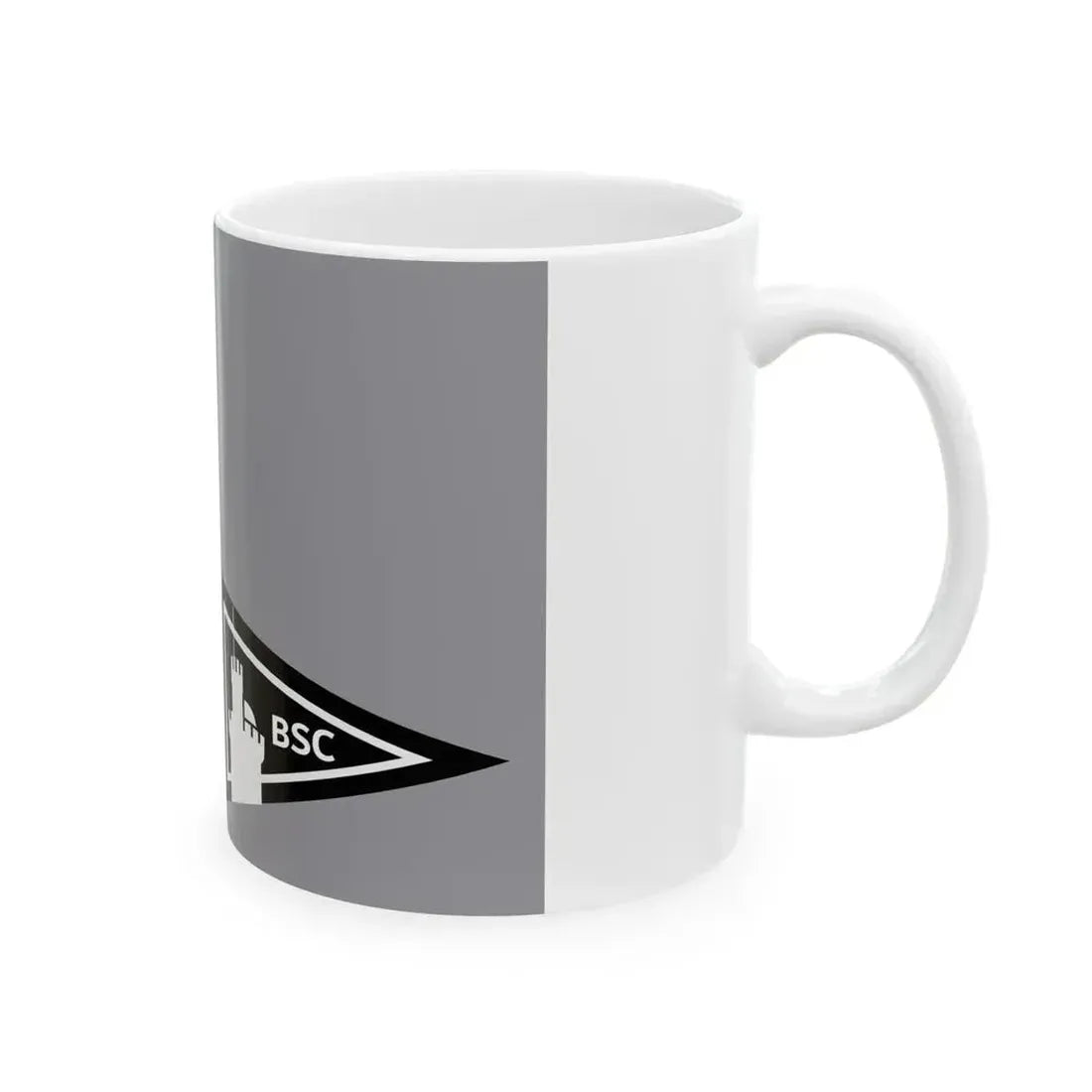 Ensign of Blackrock Sailing Club (Ireland) White Coffee Mug - Go Mug Yourself