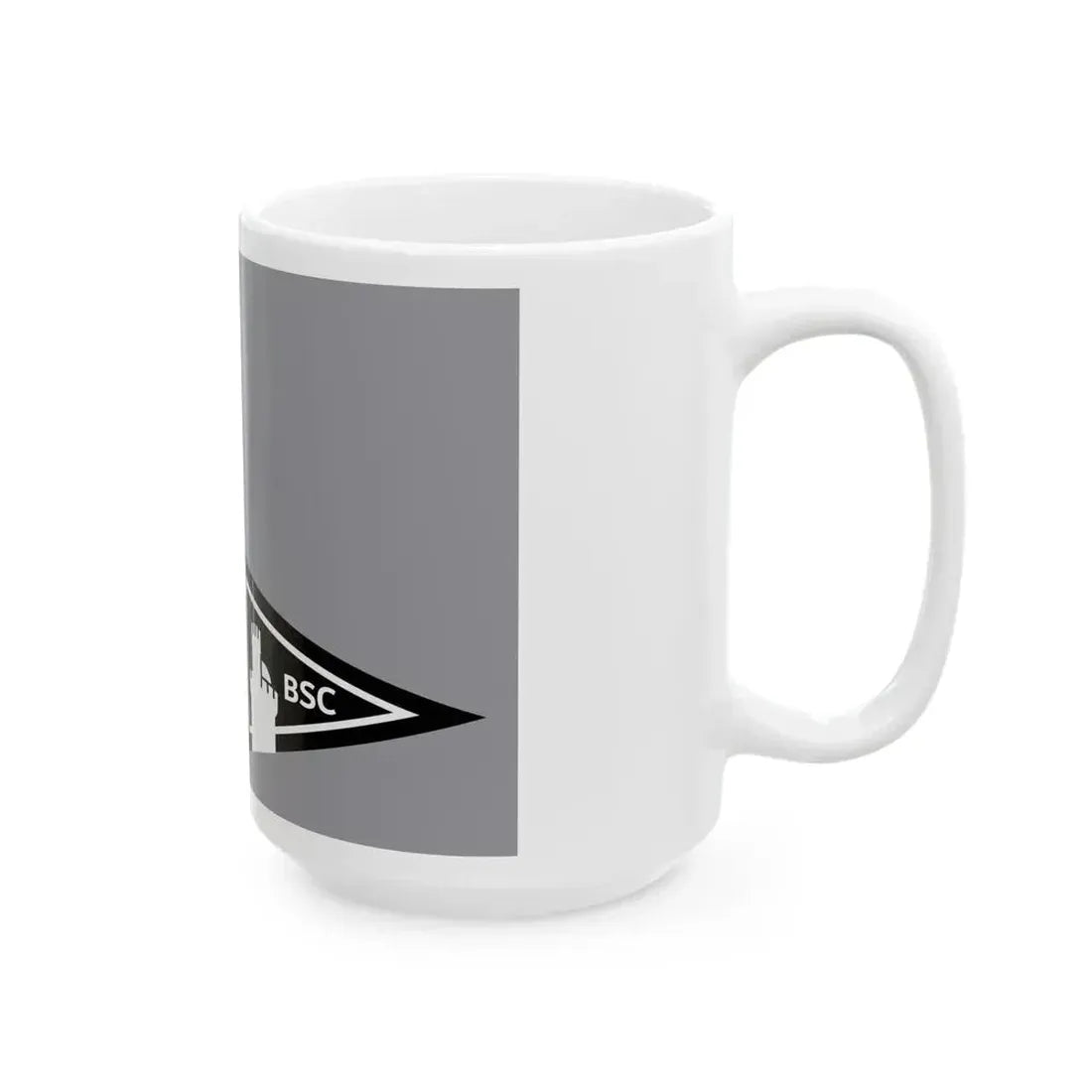 Ensign of Blackrock Sailing Club (Ireland) White Coffee Mug - Go Mug Yourself