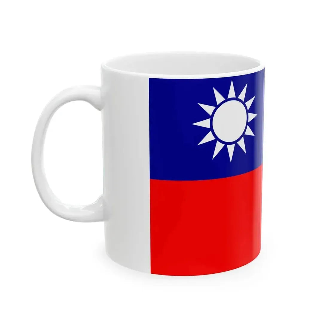 Ensign of Chinese Customs 1929-1931 (China) White Coffee Mug - Go Mug Yourself