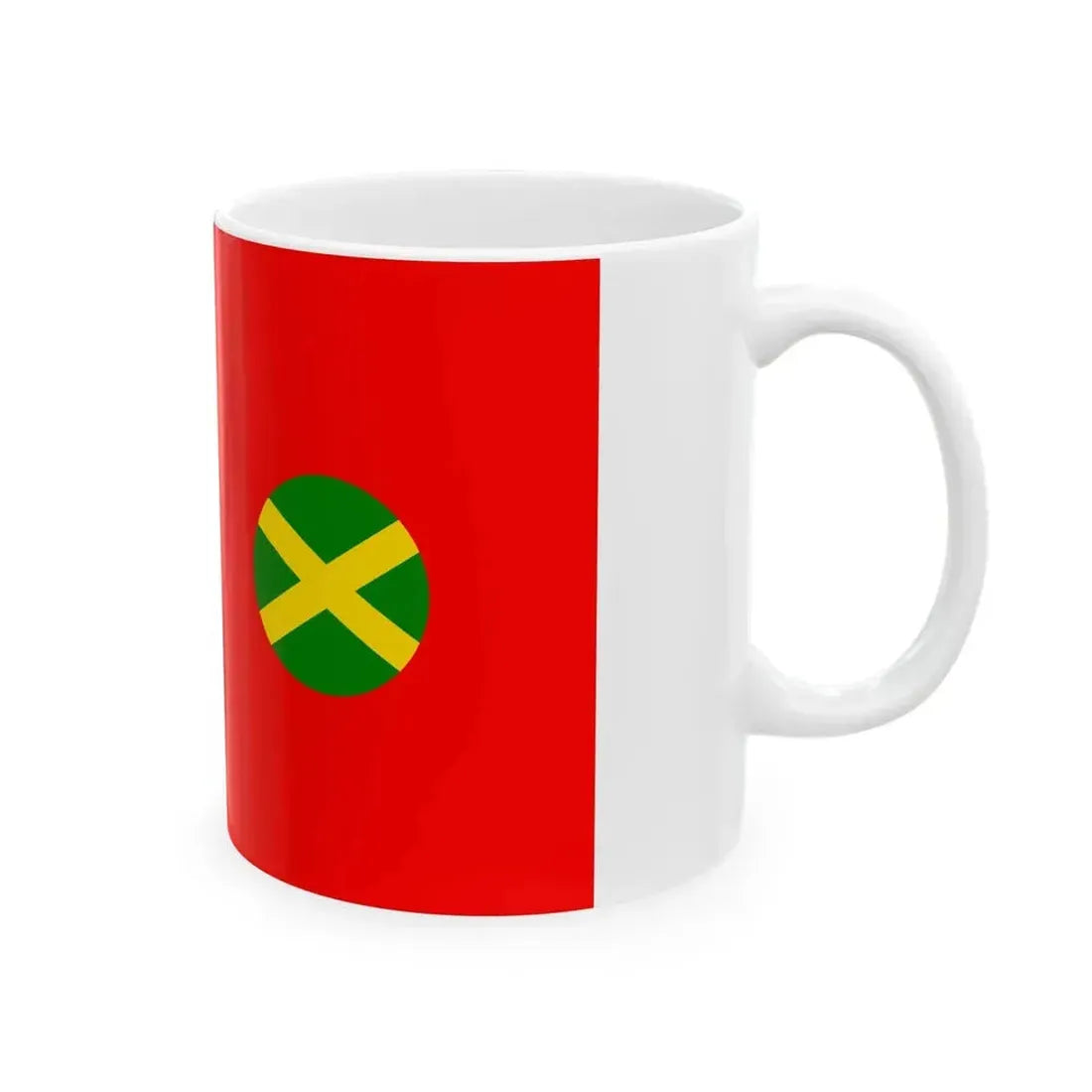 Ensign of Chinese Customs 1929-1931 (China) White Coffee Mug - Go Mug Yourself