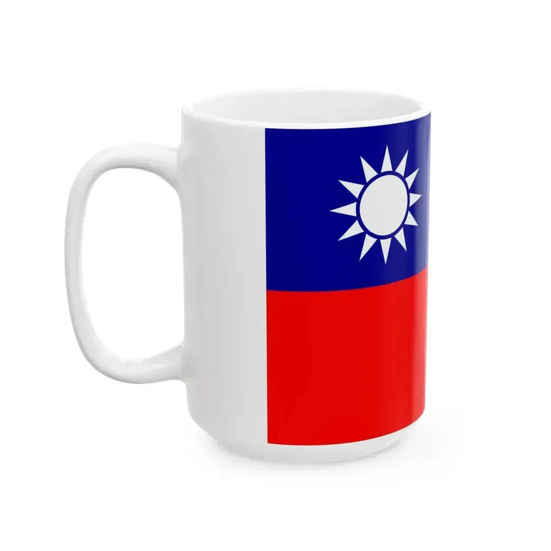 Ensign of Chinese Customs 1929-1931 (China) White Coffee Mug - Go Mug Yourself