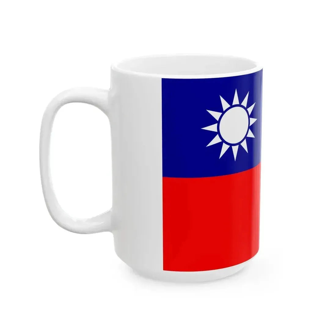 Ensign of Chinese Customs 1929-1931 (China) White Coffee Mug - Go Mug Yourself
