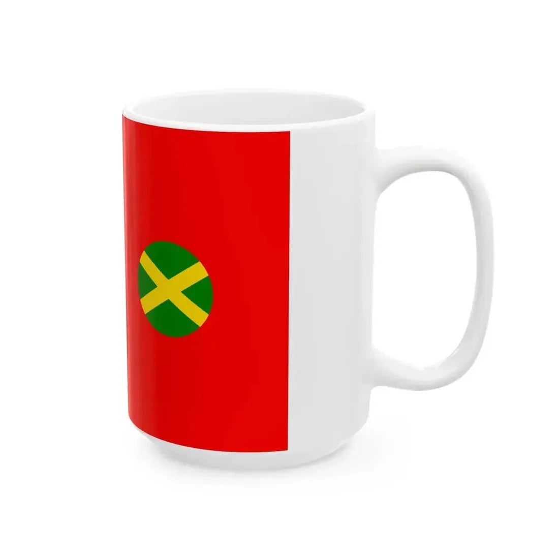 Ensign of Chinese Customs 1929-1931 (China) White Coffee Mug - Go Mug Yourself