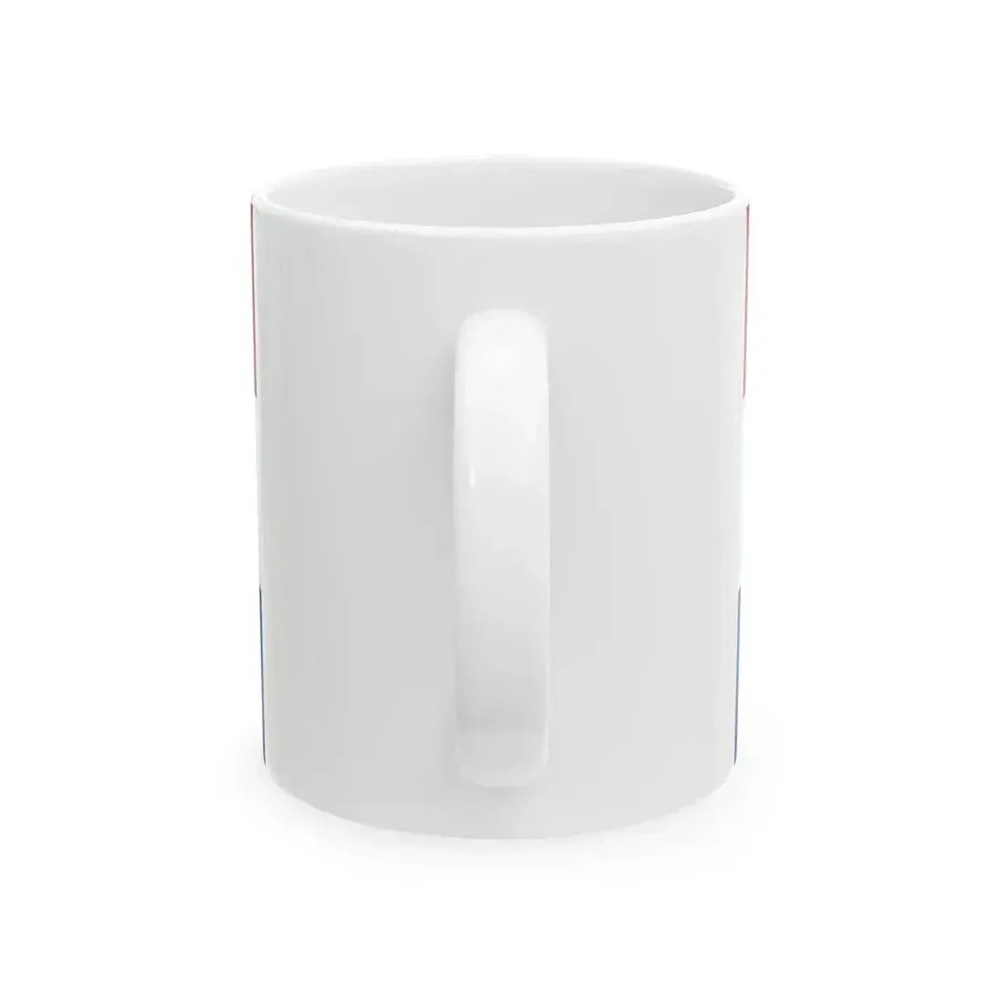 Ensign of Koninklijke Nederlandsche Zeil- Roeivereeniging (Netherlands) White Coffee Mug - Go Mug Yourself