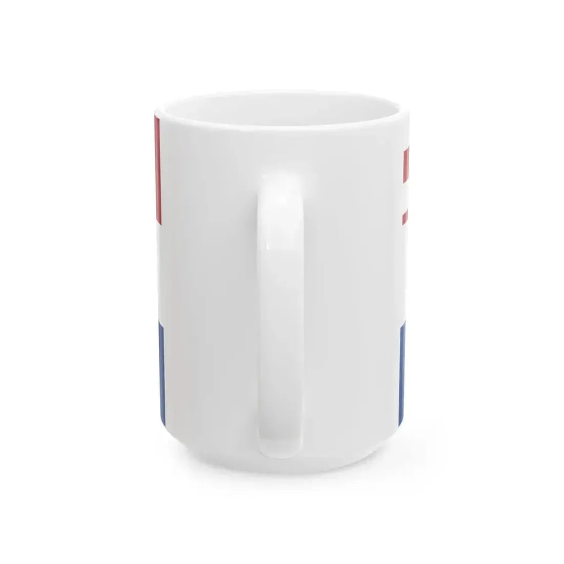 Ensign of Koninklijke Roei- en Zeilvereeniging De Maas (Netherlands) White Coffee Mug - Go Mug Yourself