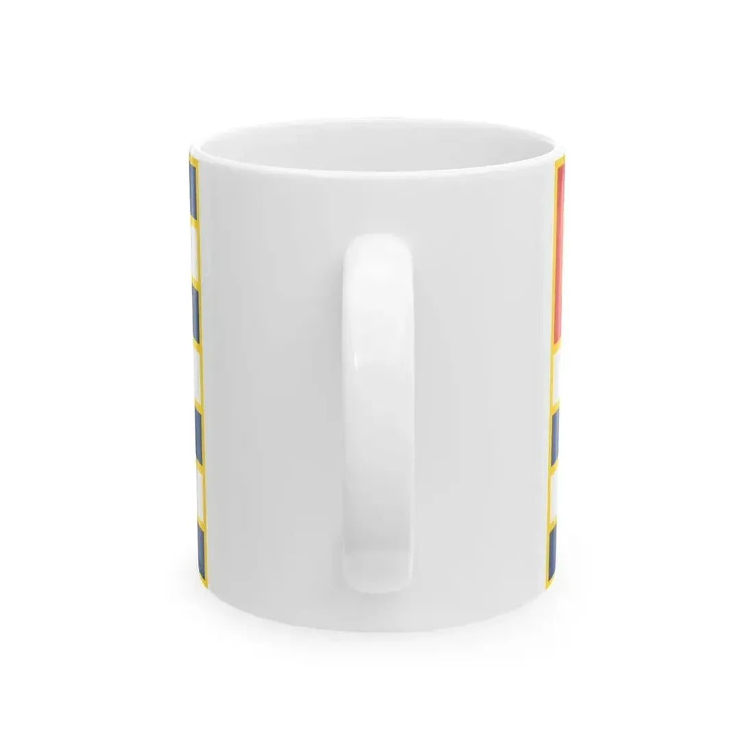 Ensign of Lake Balaton Shipping Ltd (Hungary) White Coffee Mug - Go Mug Yourself