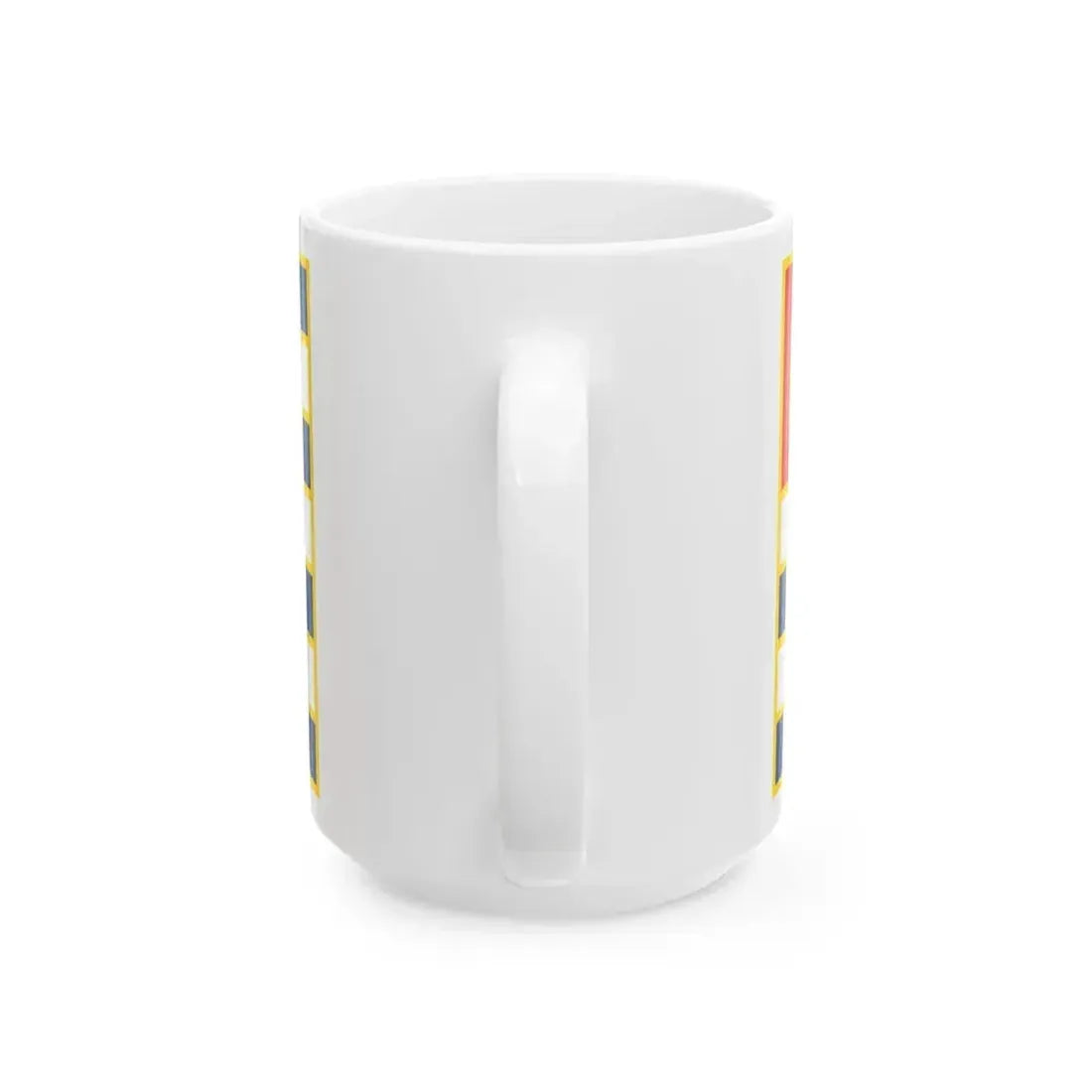 Ensign of Lake Balaton Shipping Ltd (Hungary) White Coffee Mug - Go Mug Yourself