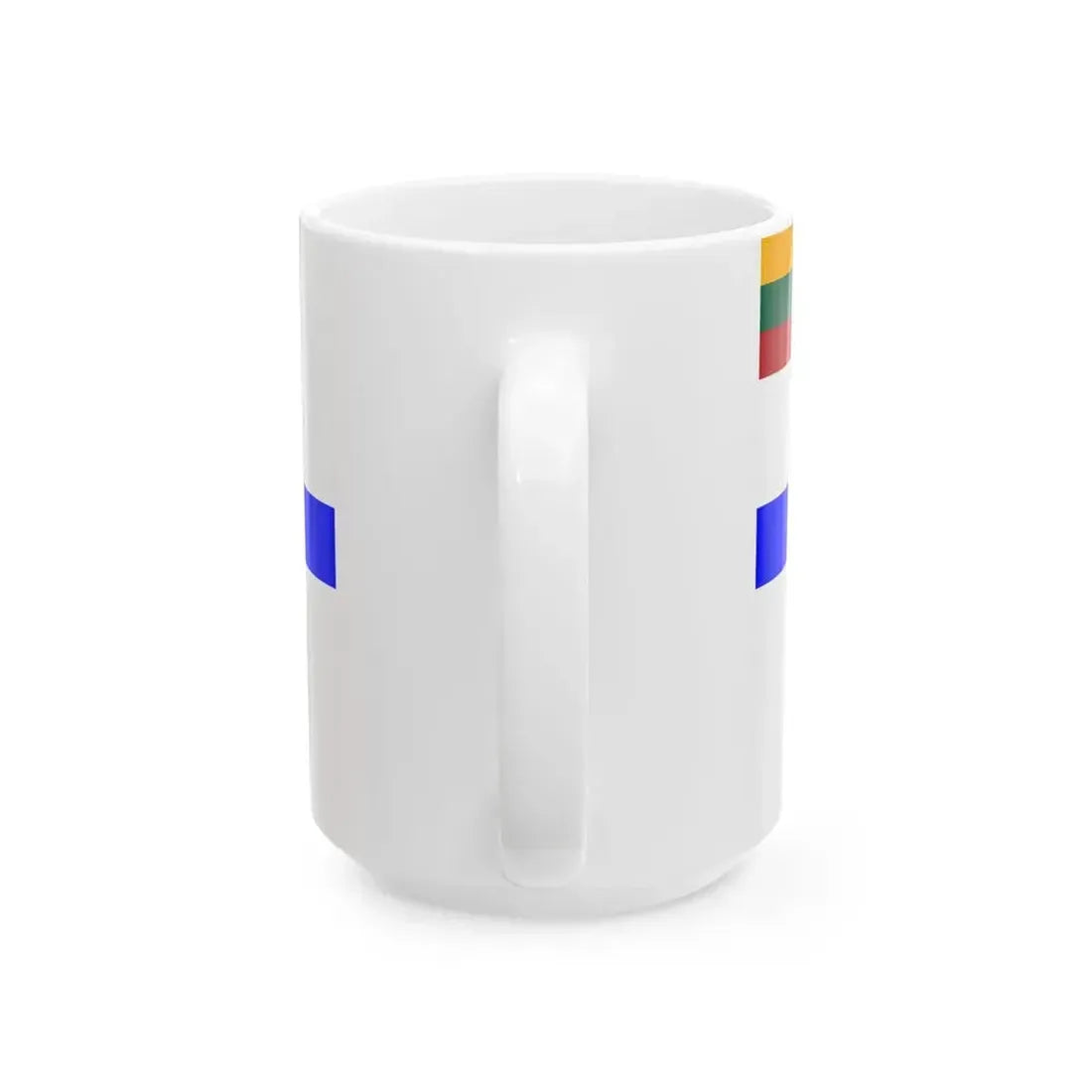 Ensign of Lithuanian Sea Scout (Lithuania) White Coffee Mug - Go Mug Yourself