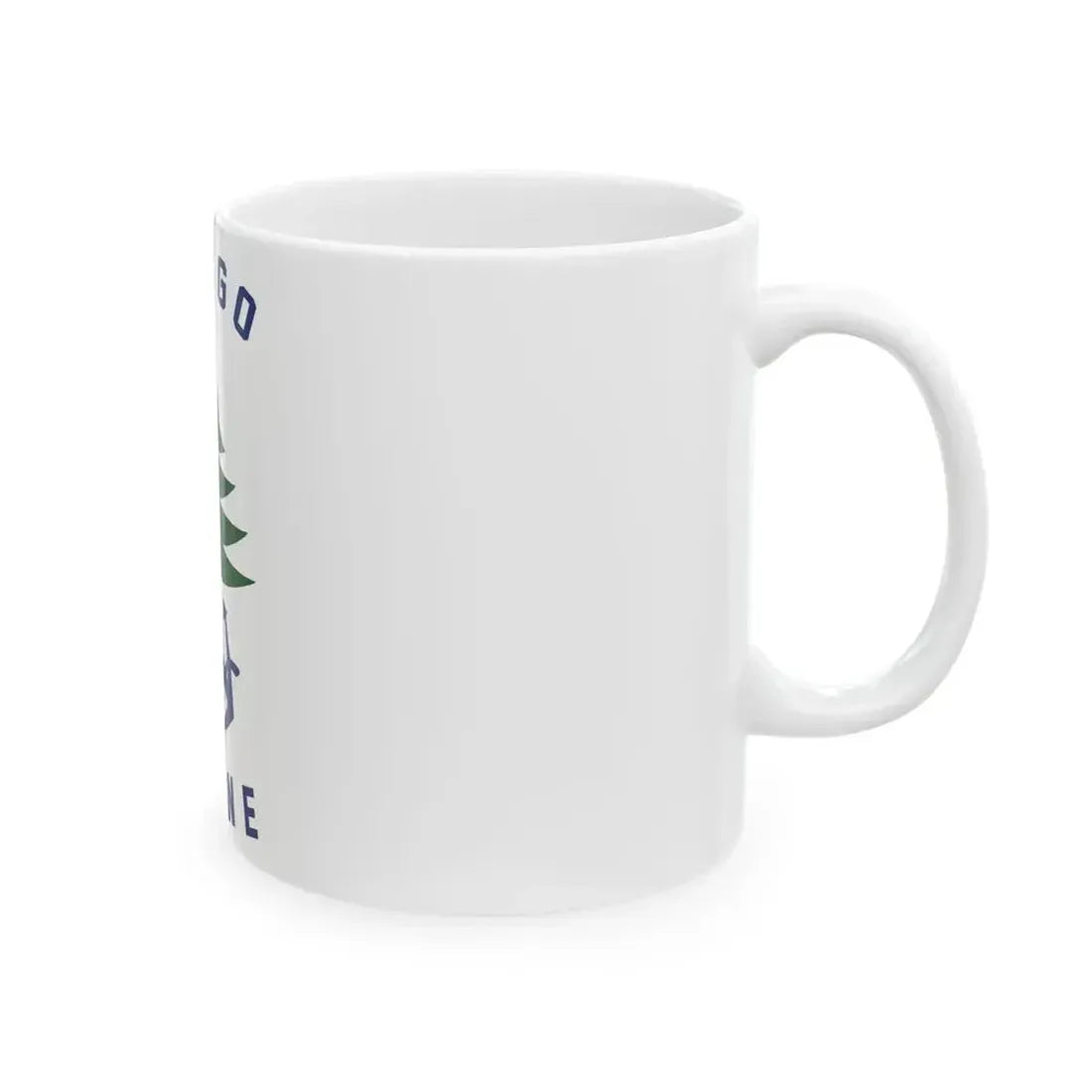 Ensign of Maine (United States) White Coffee Mug - Go Mug Yourself