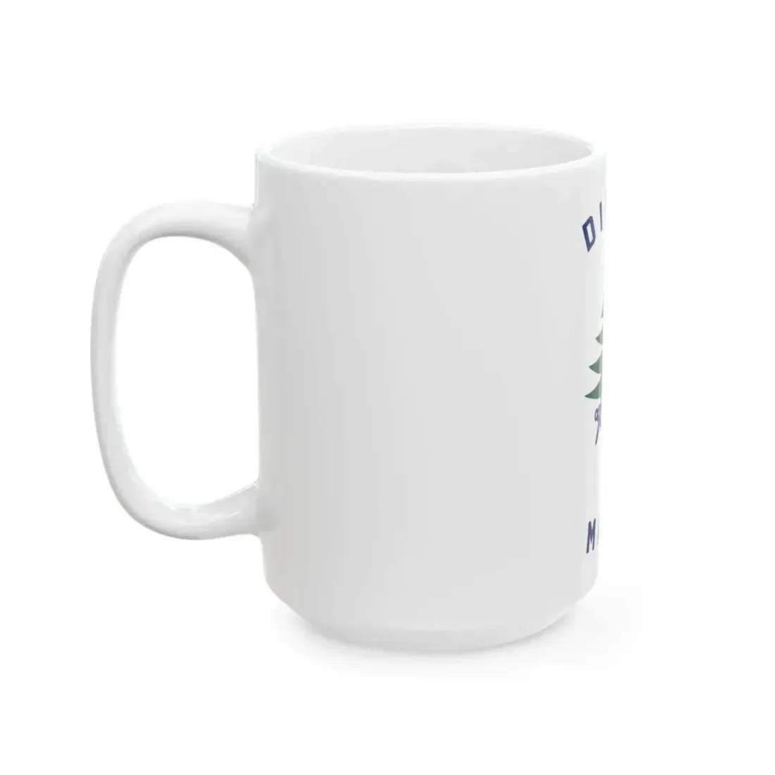 Ensign of Maine (United States) White Coffee Mug - Go Mug Yourself