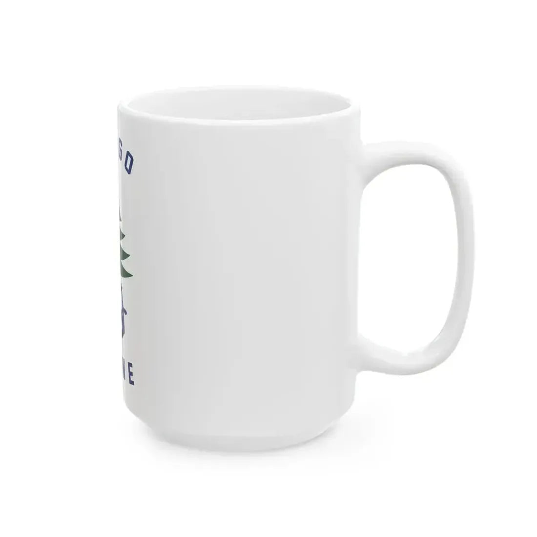 Ensign of Maine (United States) White Coffee Mug - Go Mug Yourself