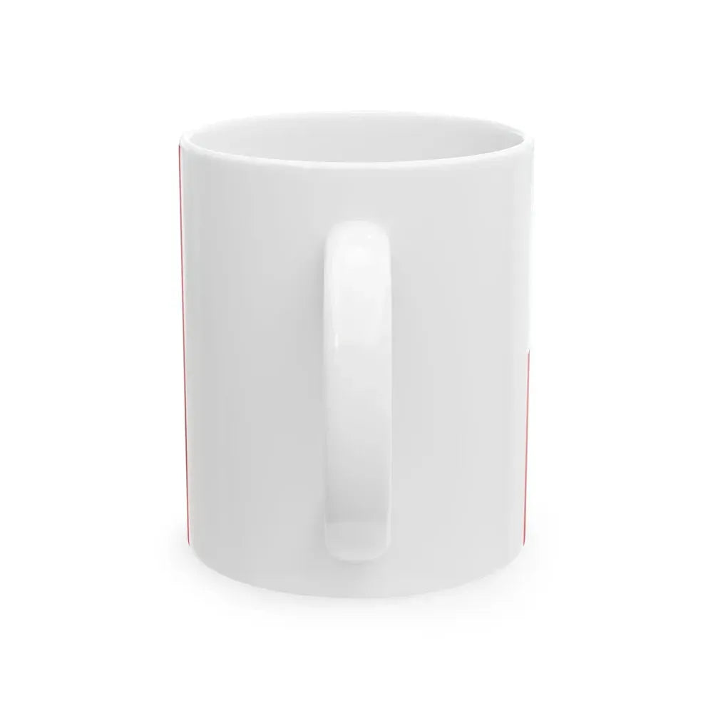 Ensign of New England blank (United States) White Coffee Mug - Go Mug Yourself