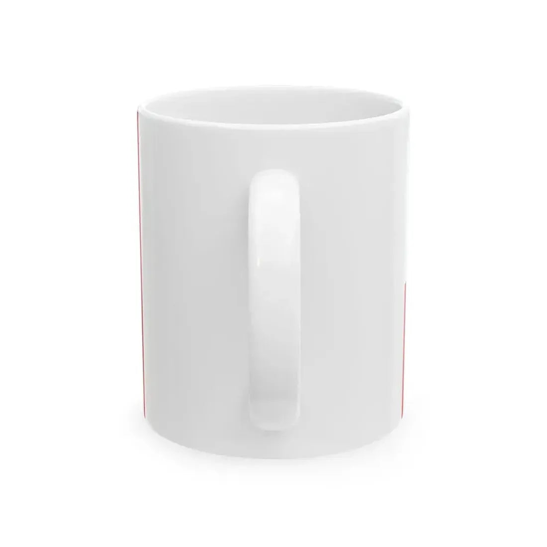 Ensign of New England pine only (United States) White Coffee Mug - Go Mug Yourself