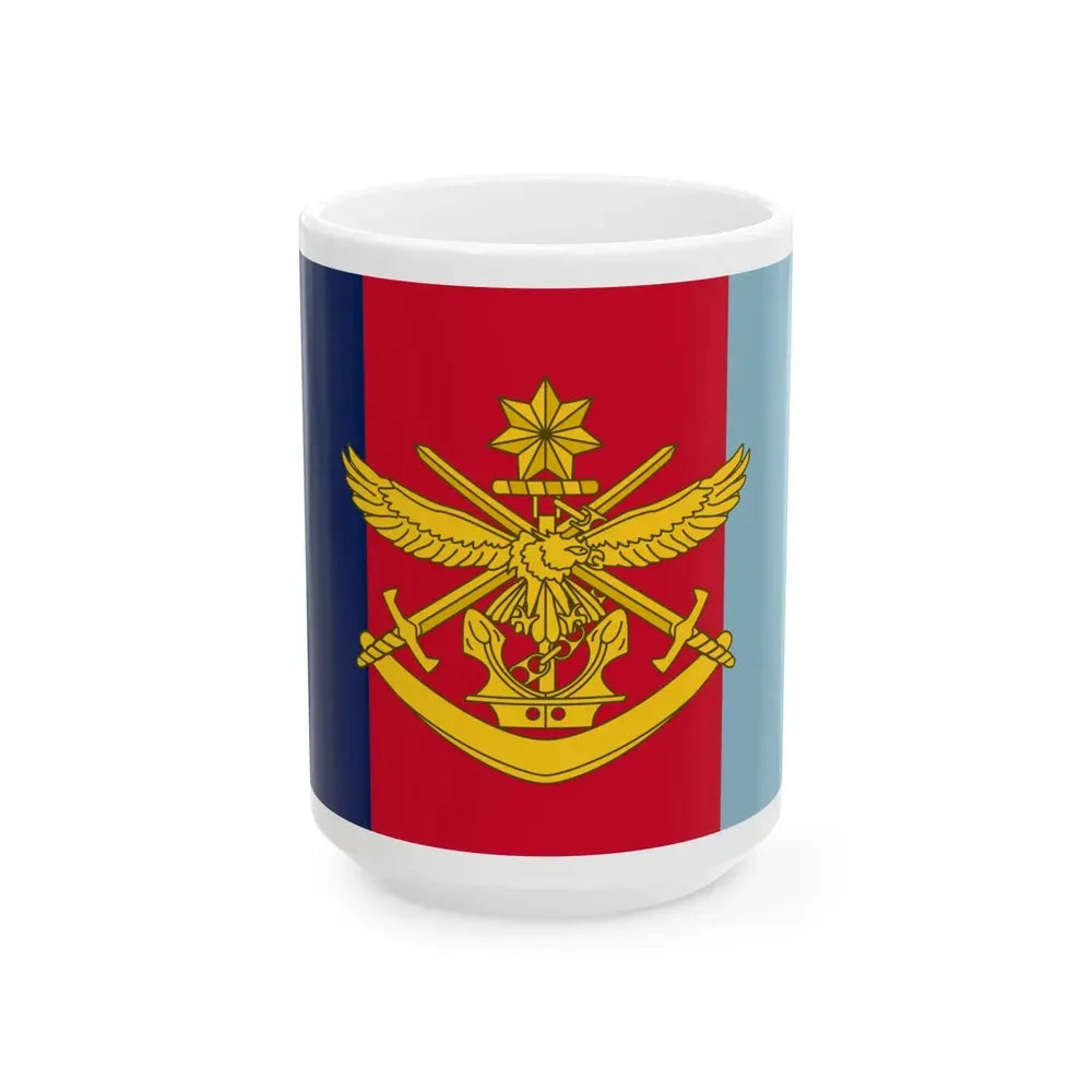 Ensign of the Australian Defence Force (Australia) White Coffee Mug 15oz - Go Mug Yourself