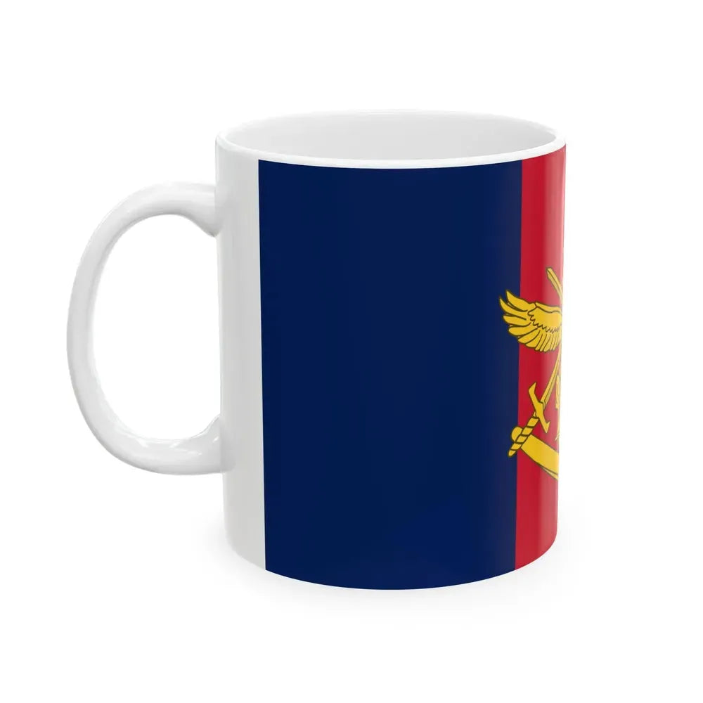 Ensign of the Australian Defence Force (Australia) White Coffee Mug - Go Mug Yourself