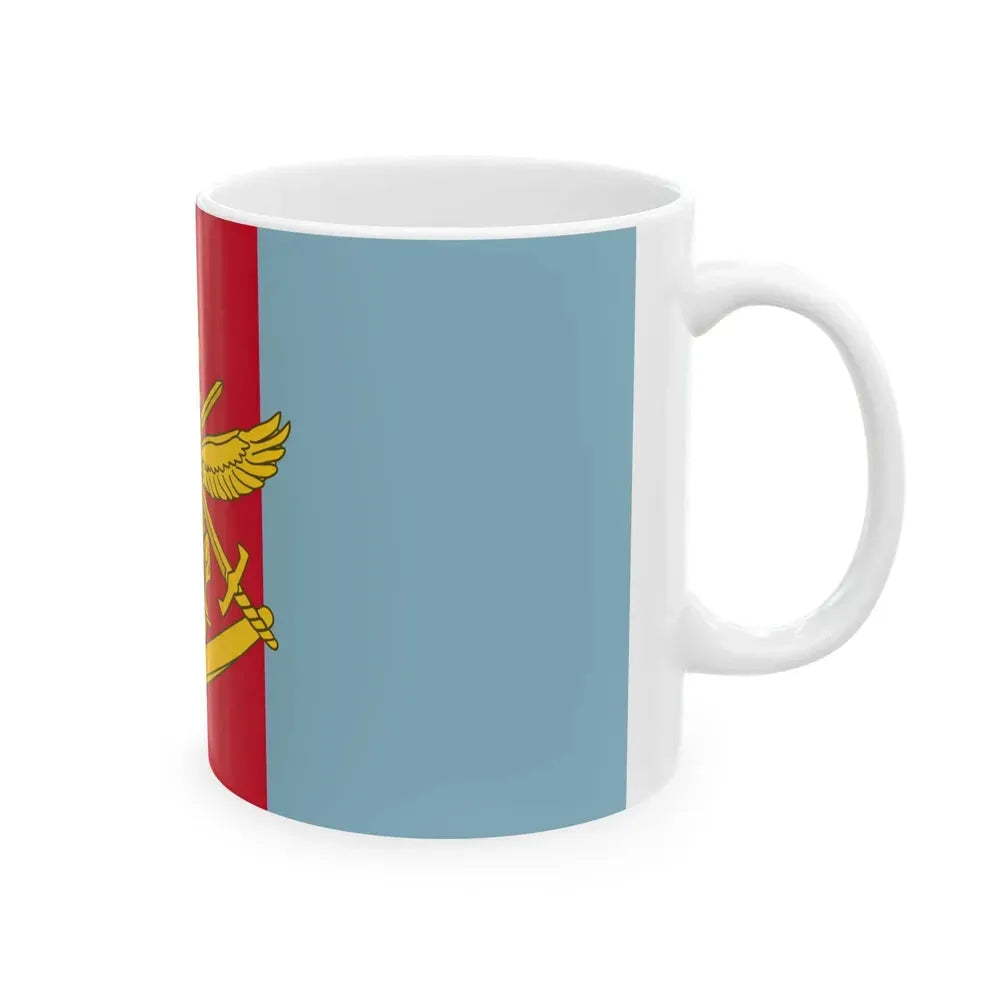 Ensign of the Australian Defence Force (Australia) White Coffee Mug - Go Mug Yourself