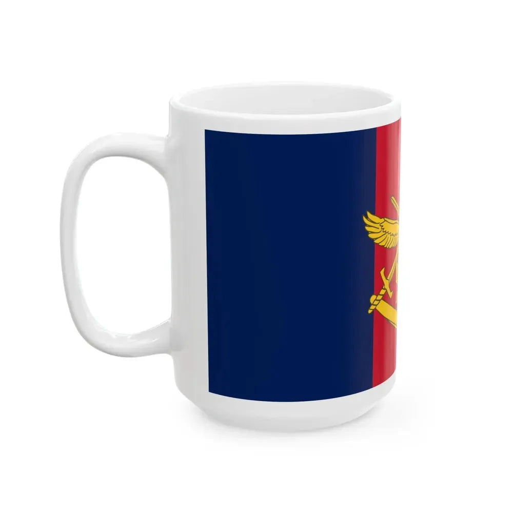 Ensign of the Australian Defence Force (Australia) White Coffee Mug - Go Mug Yourself