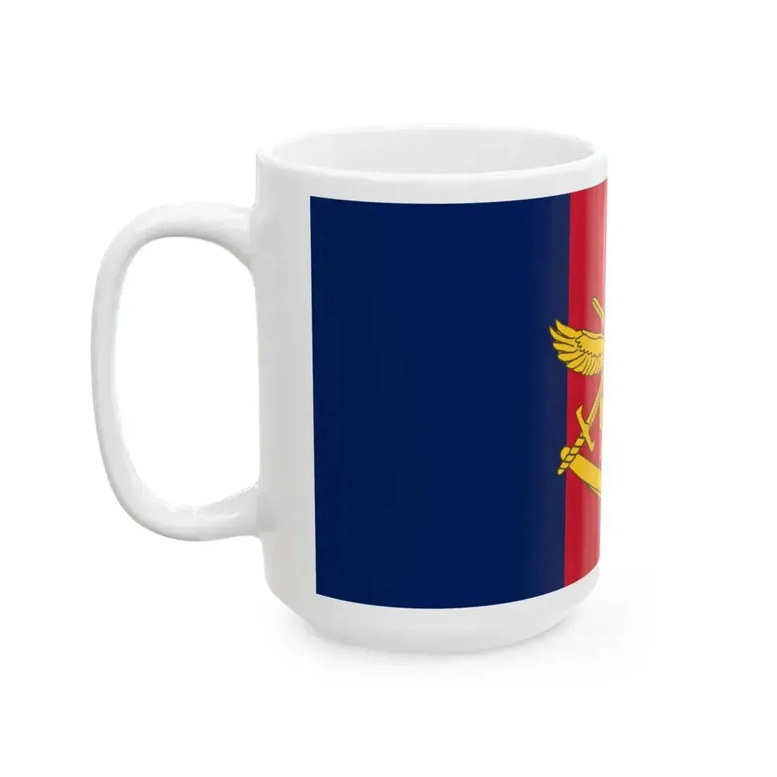 Ensign of the Australian Defence Force (Australia) White Coffee Mug - Go Mug Yourself