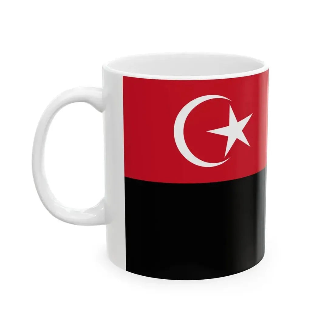 Ensign of the Boat of the Territorial Government of Johor (Malaysia) White Coffee Mug - Go Mug Yourself