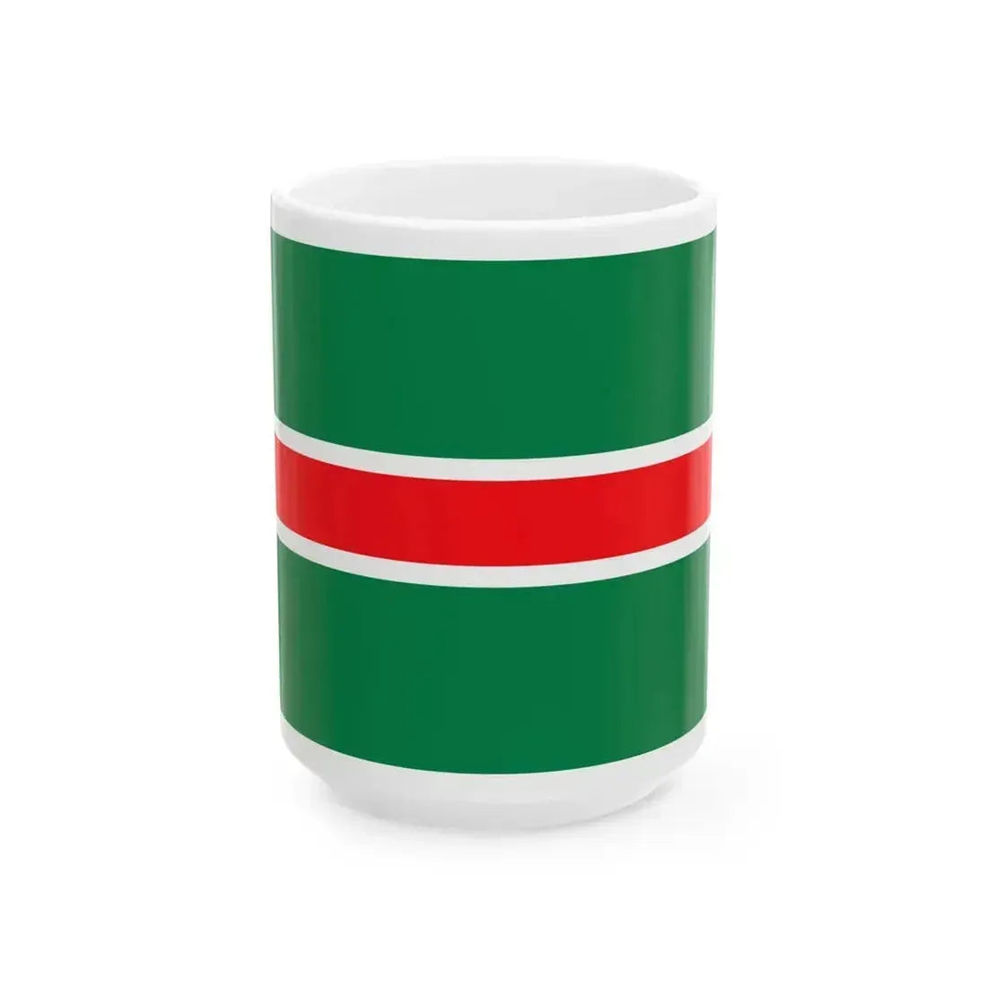 Ensign of the Botswana Defence Force Air Wing (Botswana) White Coffee Mug 15oz - Go Mug Yourself