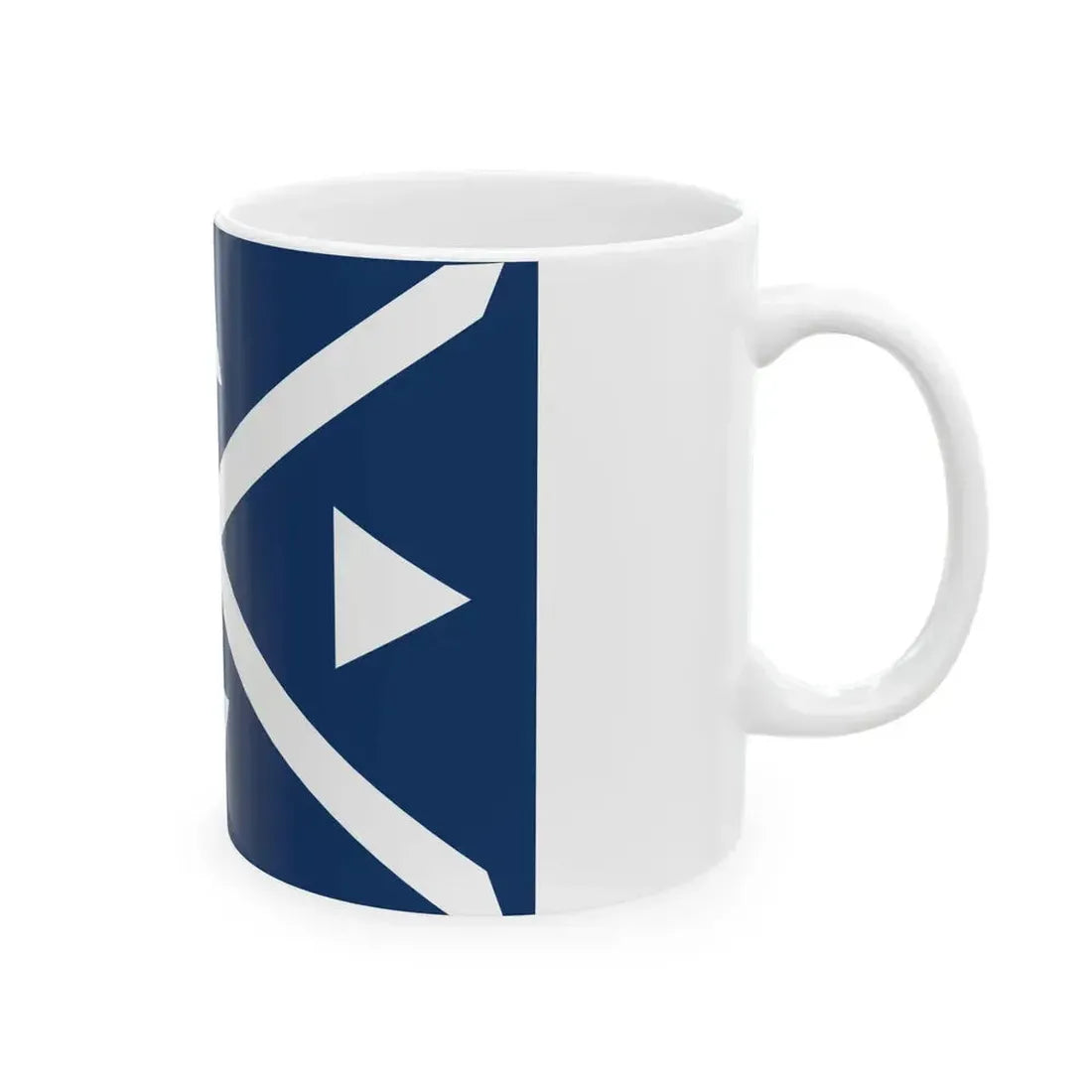 Ensign of the Chinese Salt Administration 1912-1929 (China) White Coffee Mug - Go Mug Yourself