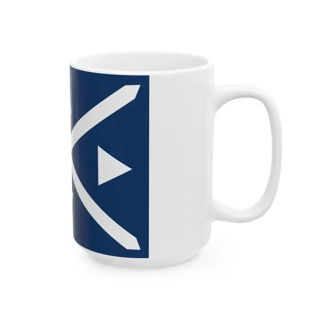 Ensign of the Chinese Salt Administration 1912-1929 (China) White Coffee Mug - Go Mug Yourself
