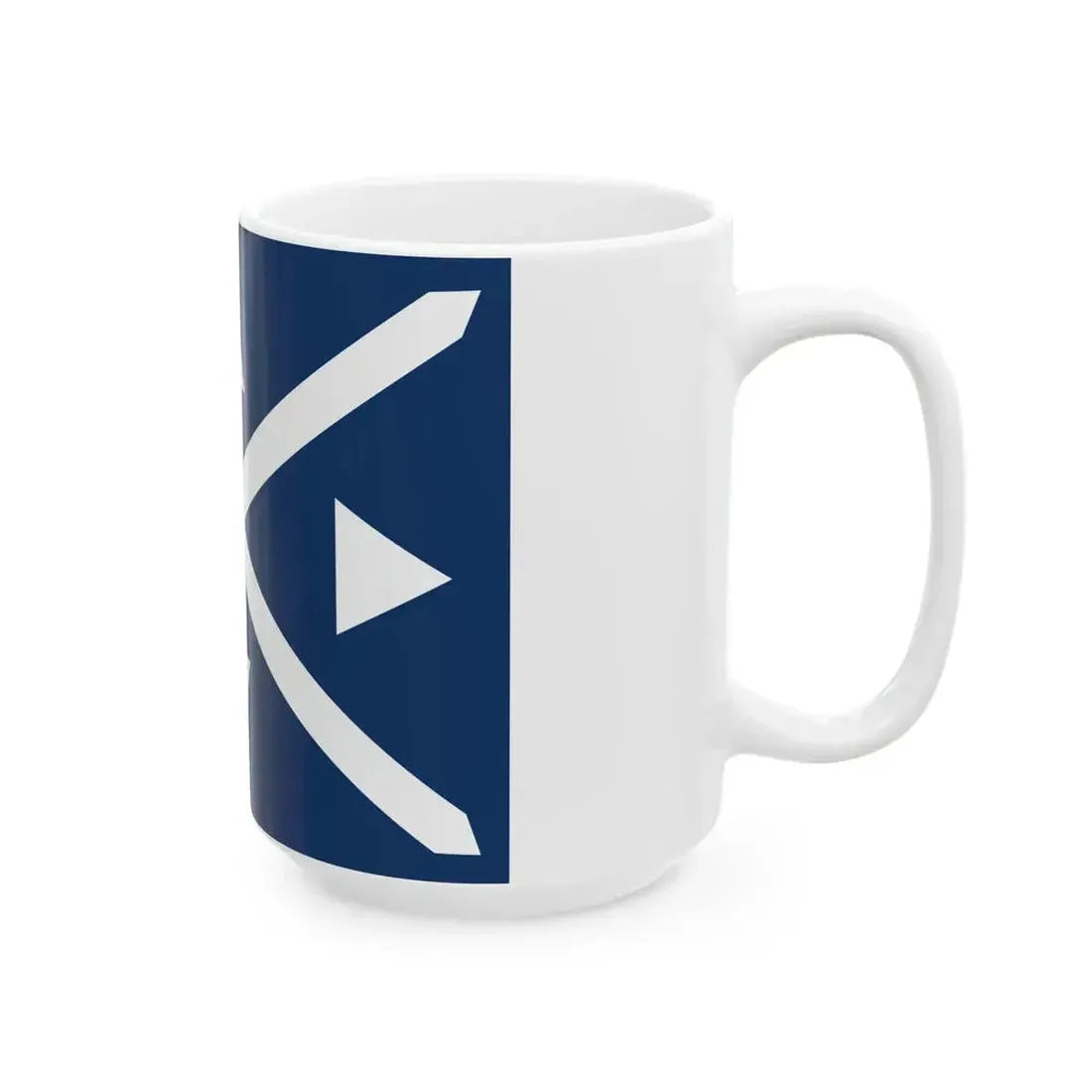 Ensign of the Chinese Salt Administration 1912-1929 (China) White Coffee Mug - Go Mug Yourself