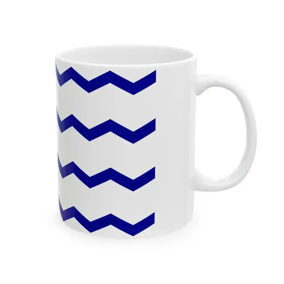 Ensign of the Chinese Salt Administration (China) White Coffee Mug - Go Mug Yourself