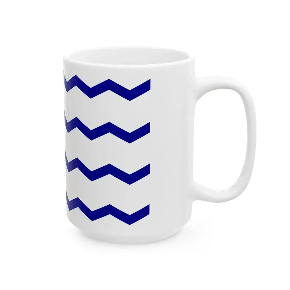 Ensign of the Chinese Salt Administration (China) White Coffee Mug - Go Mug Yourself