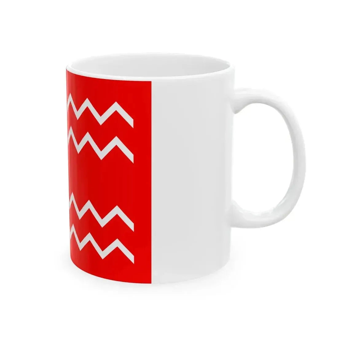 Ensign of the Chinese Water Police 1912 (China) White Coffee Mug - Go Mug Yourself