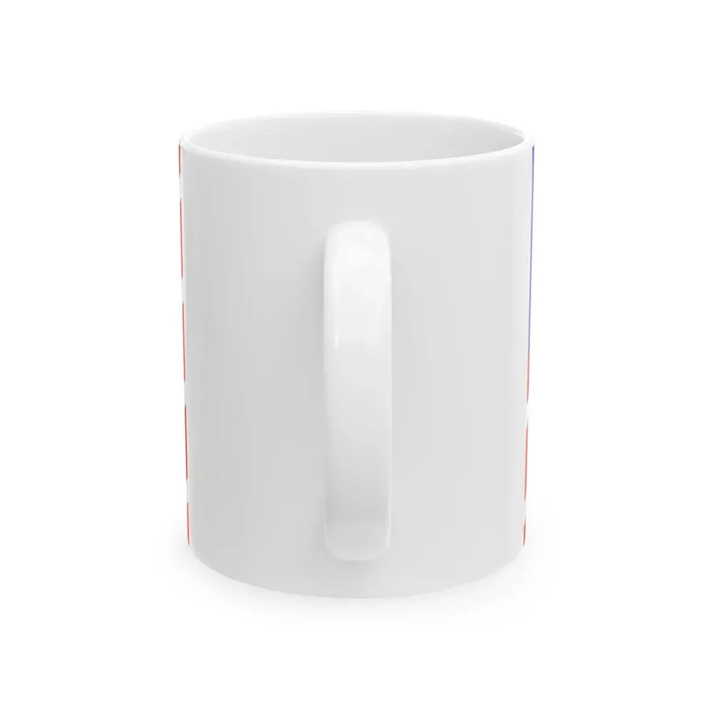 Ensign of the Chinese Water Police (China) White Coffee Mug - Go Mug Yourself