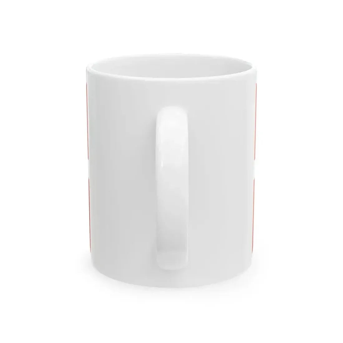 Ensign of the Cruiser Aurora 1927 (Russia) White Coffee Mug - Go Mug Yourself