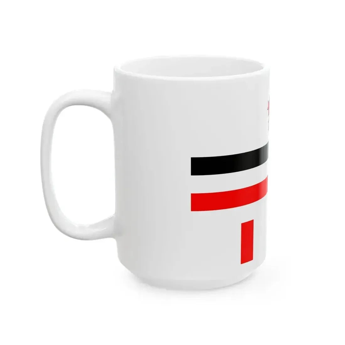 Ensign of the Japanese Water Police (Japan) White Coffee Mug - Go Mug Yourself