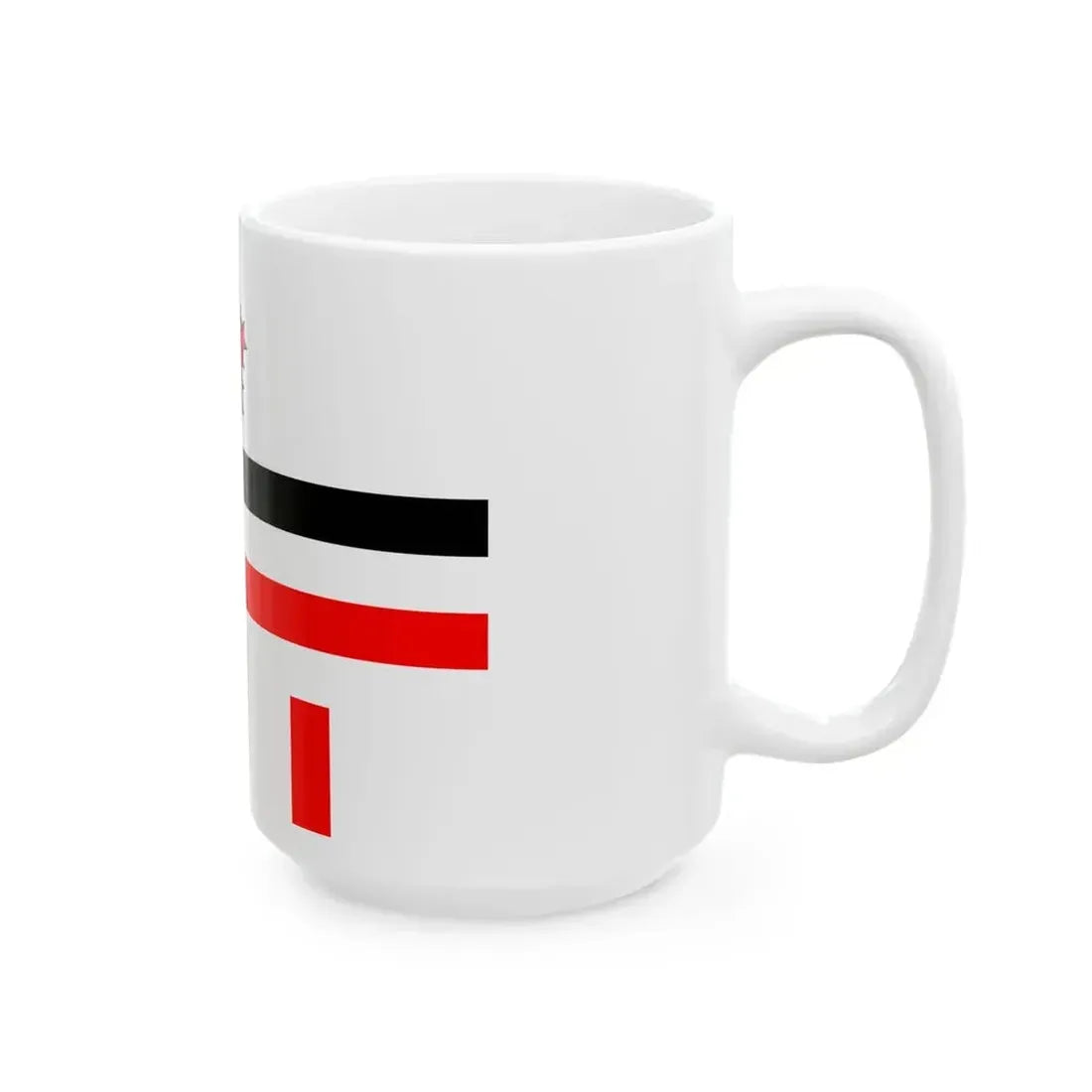 Ensign of the Japanese Water Police (Japan) White Coffee Mug - Go Mug Yourself