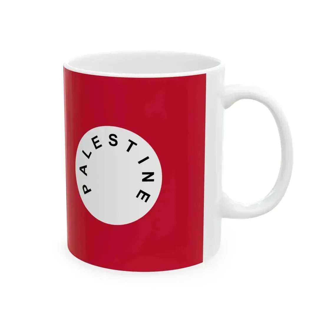Ensign of the Palestine Mandate 1927-1948 (Israel) White Coffee Mug - Go Mug Yourself