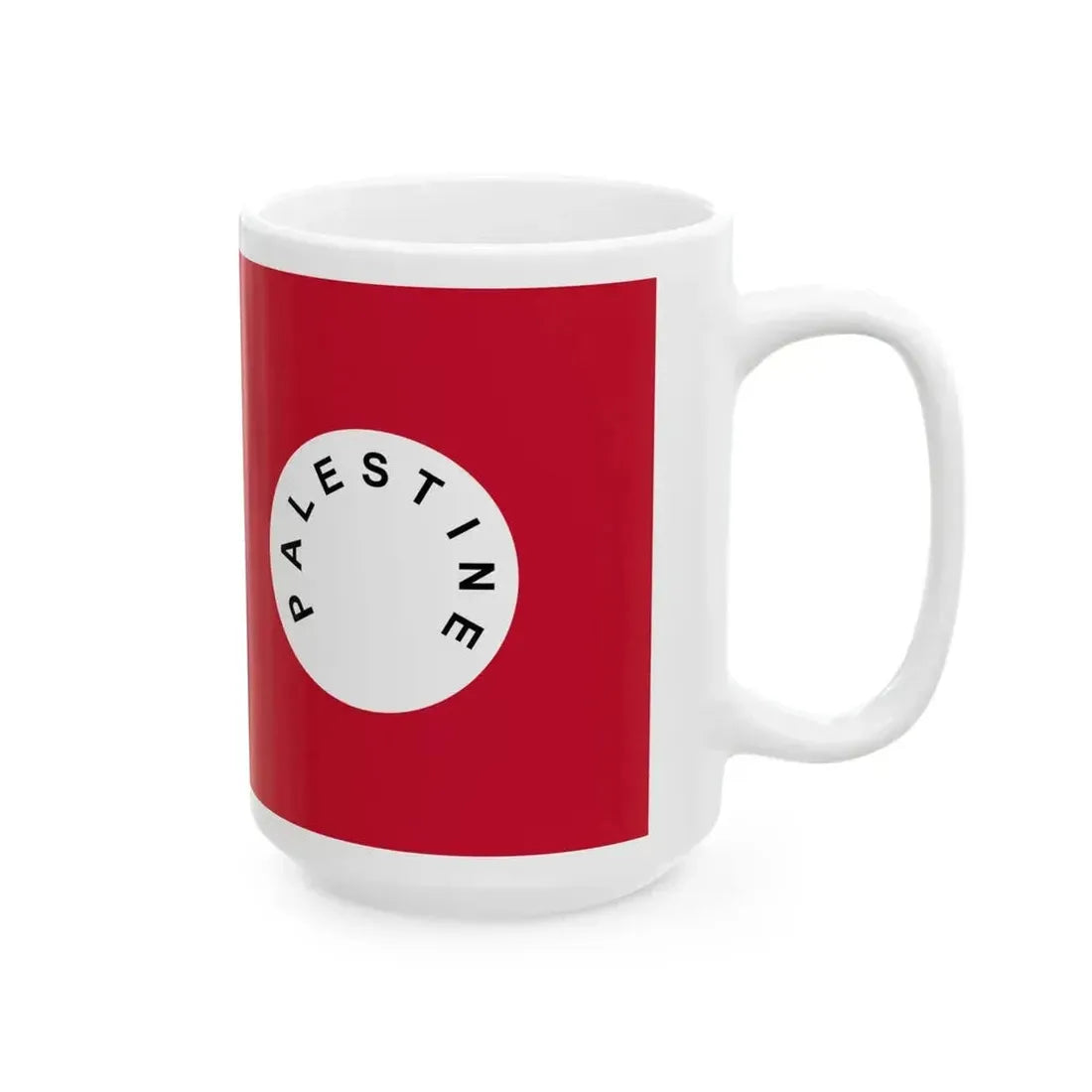 Ensign of the Palestine Mandate 1927-1948 (Israel) White Coffee Mug - Go Mug Yourself