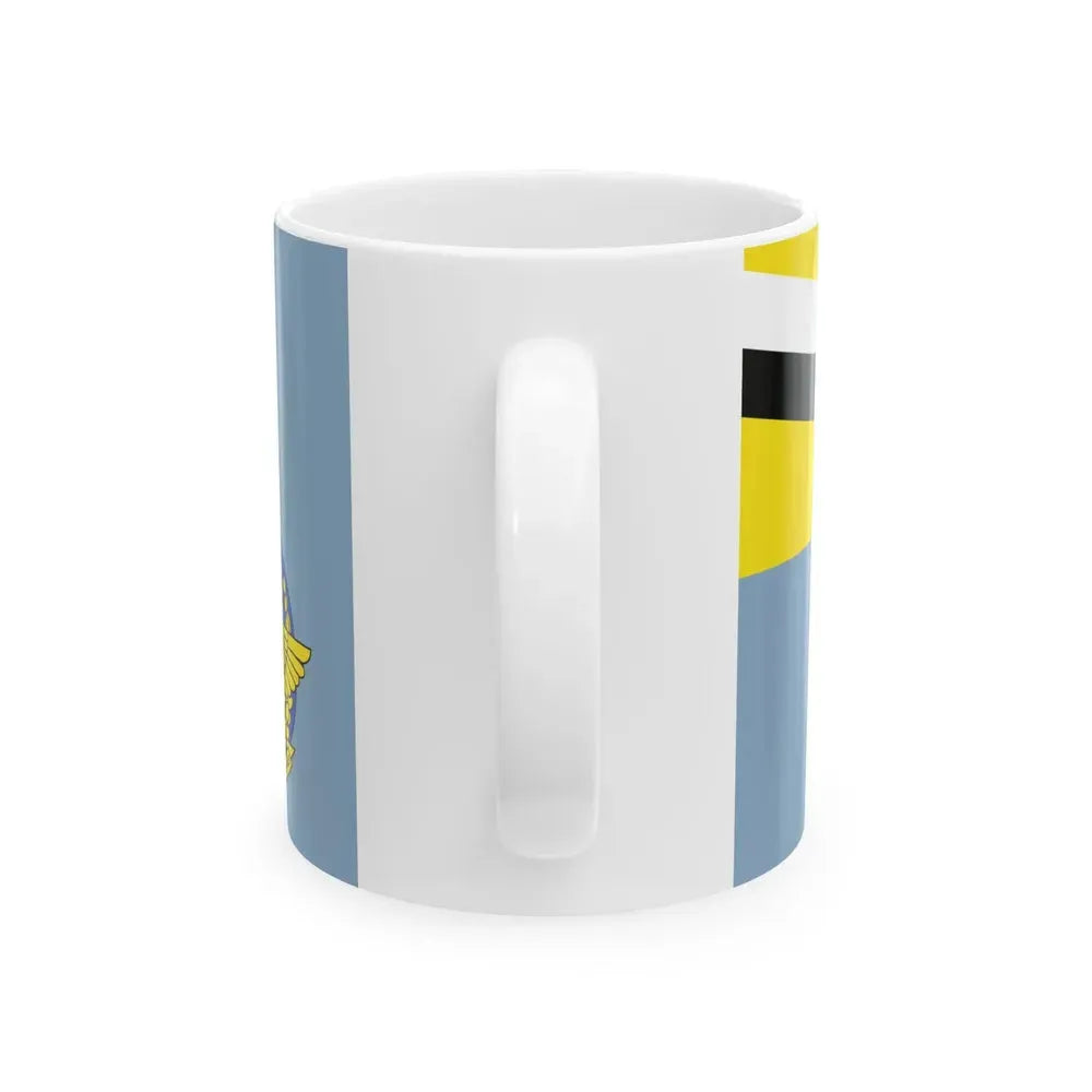Ensign of the Royal Brunei Air Force (Brunei) White Coffee Mug - Go Mug Yourself