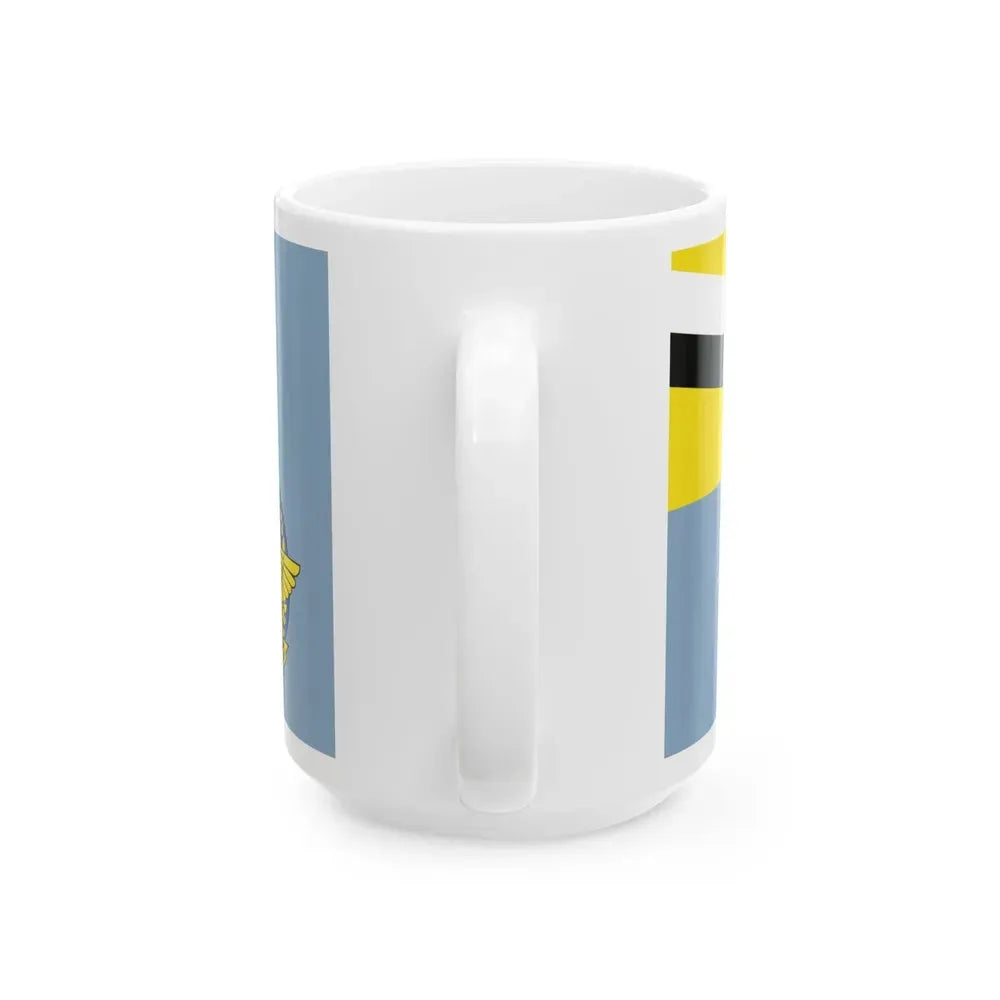 Ensign of the Royal Brunei Air Force (Brunei) White Coffee Mug - Go Mug Yourself