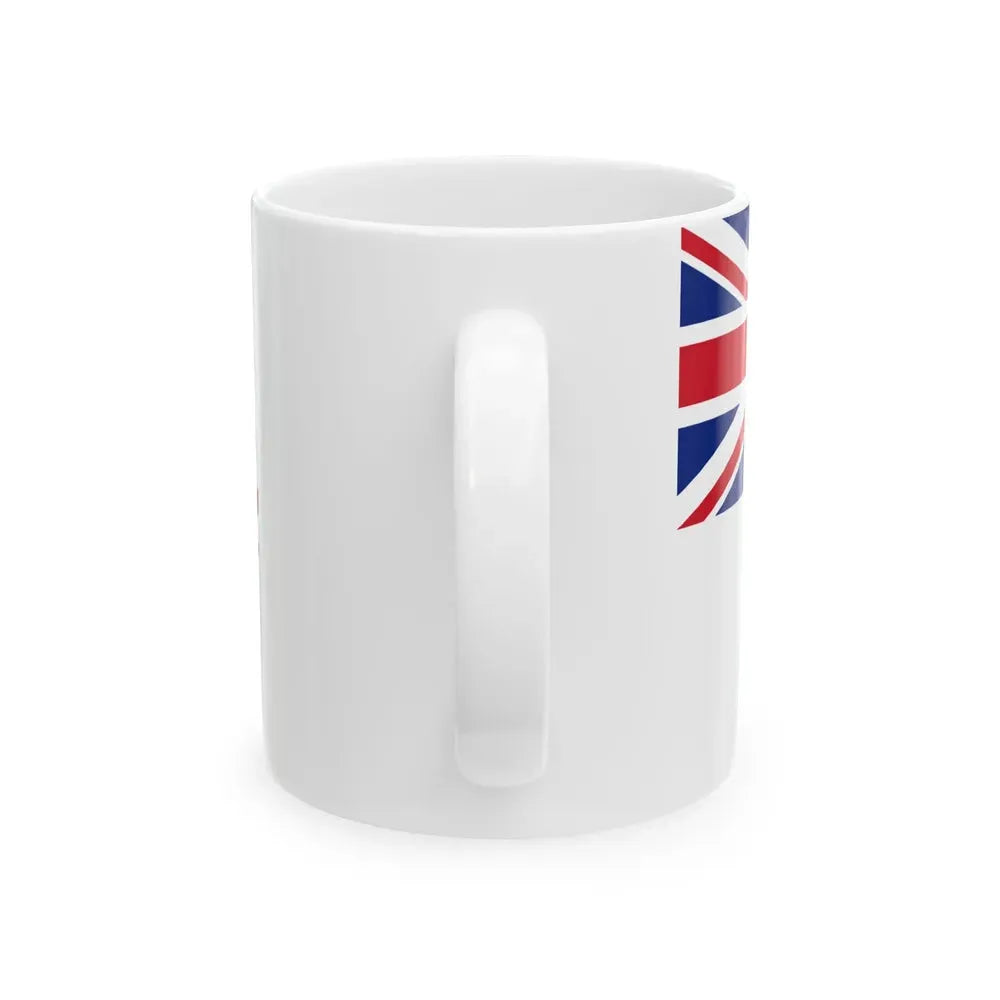 Ensign of the Royal Canadian Sea Cadets 1953-1976 (Canada) White Coffee Mug - Go Mug Yourself