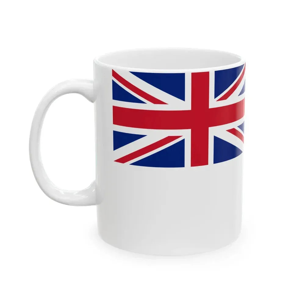Ensign of the Royal Canadian Sea Cadets 1953-1976 (Canada) White Coffee Mug - Go Mug Yourself