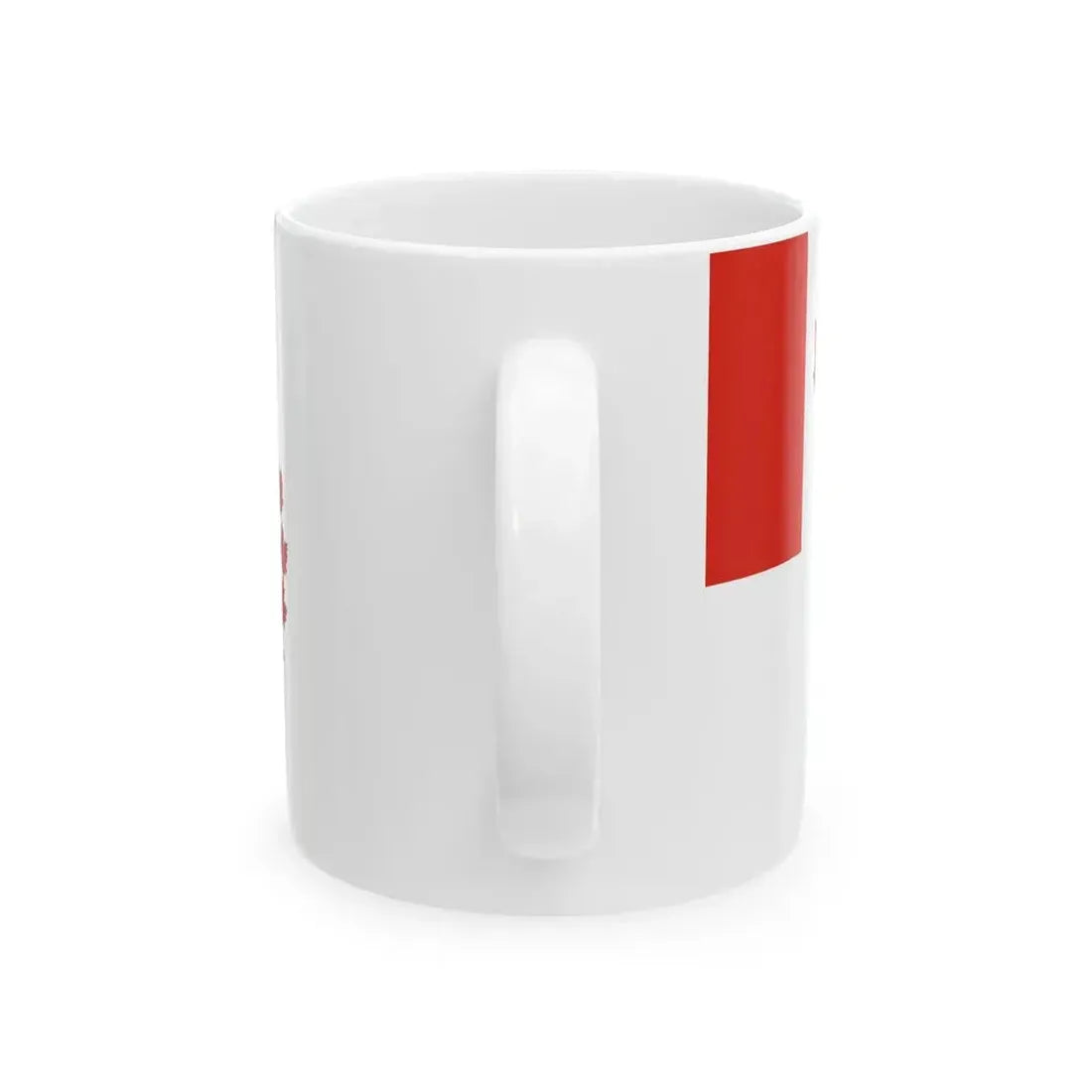 Ensign of the Royal Canadian Sea Cadets (Canada) White Coffee Mug - Go Mug Yourself