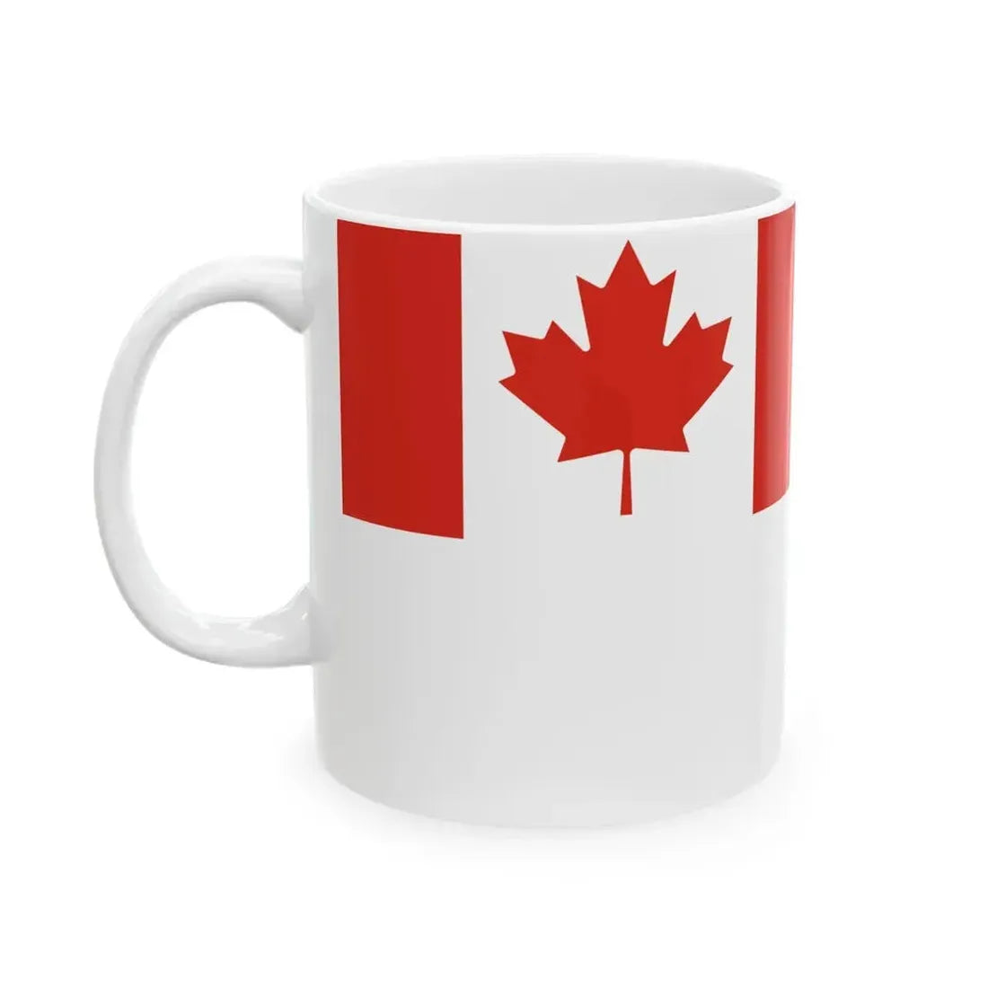 Ensign of the Royal Canadian Sea Cadets (Canada) White Coffee Mug - Go Mug Yourself