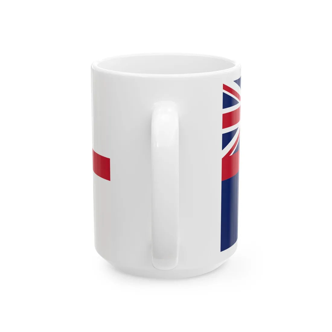 Ensign of the Royal Irish Yacht Club Historical (Ireland) White Coffee Mug - Go Mug Yourself