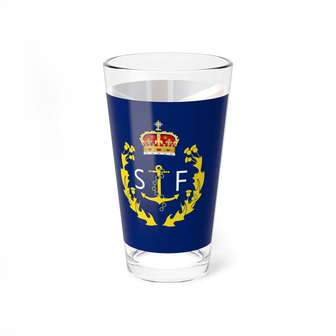 Ensign of the Scottish Fisheries Protection Agency (Scotland) Pint Glass 16oz - Go Mug Yourself