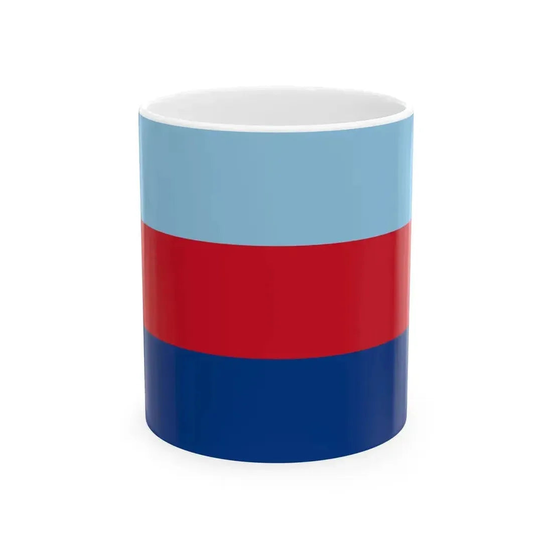 Ensign of the South African Defence Force 1947-1981 (South Africa) White Coffee Mug 11oz - Go Mug Yourself